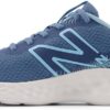 New Balance 411 Sneaker Donna Nero Fucsia Blu Cielo-2