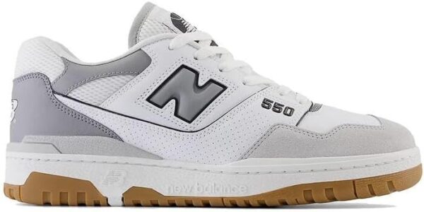Sneaker New Balance 550 Uomo pelle bianco casual-0