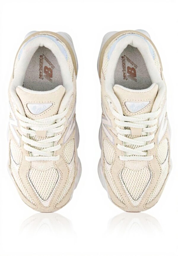New Balance 9060 Sneaker Bambini Ragazzi Beige Grigio