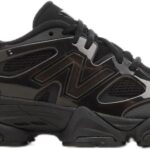 New Balance 9060 Sneaker Uomo Nero Ammortizzazione ABZORB-0