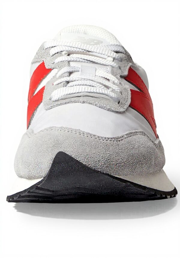 New Balance 237 Sneaker Uomo Grigio Pelle Camoscio