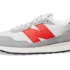 New Balance 237 Sneaker Uomo Grigio Pelle Camoscio