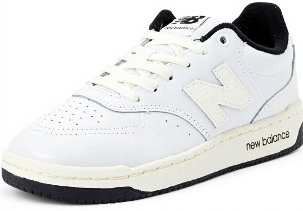 New Balance 80 Sneaker Uomo Bianco Tomaia Pelle Casual