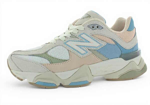 New Balance 9060 Sneaker Uomo Design anni 70 Bianco Beige