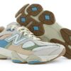 New Balance 9060 Sneaker Uomo Design anni 70 Bianco Beige
