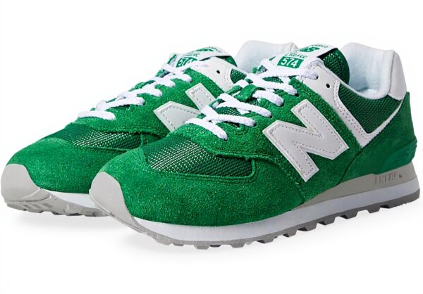 New Balance Sneakers Uomo ML574OMC Bianco Nero Casual