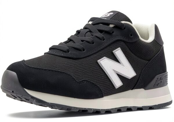 New Balance 515 Sneaker Donna Nero Black White Aluminum Grey