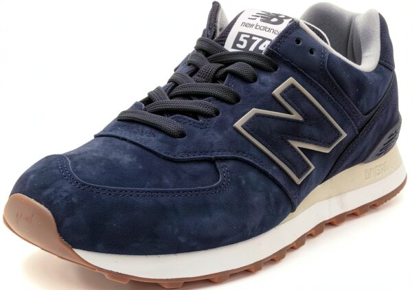 New Balance 574 MDG Sneaker uomo grigio arancio casual